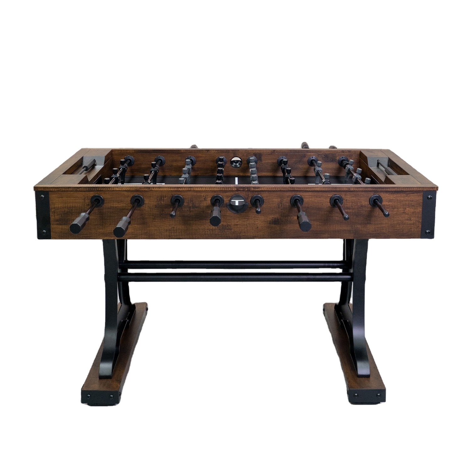 Foosball Table Commercial - Massief hout & metaal standaard tafelvoetbal