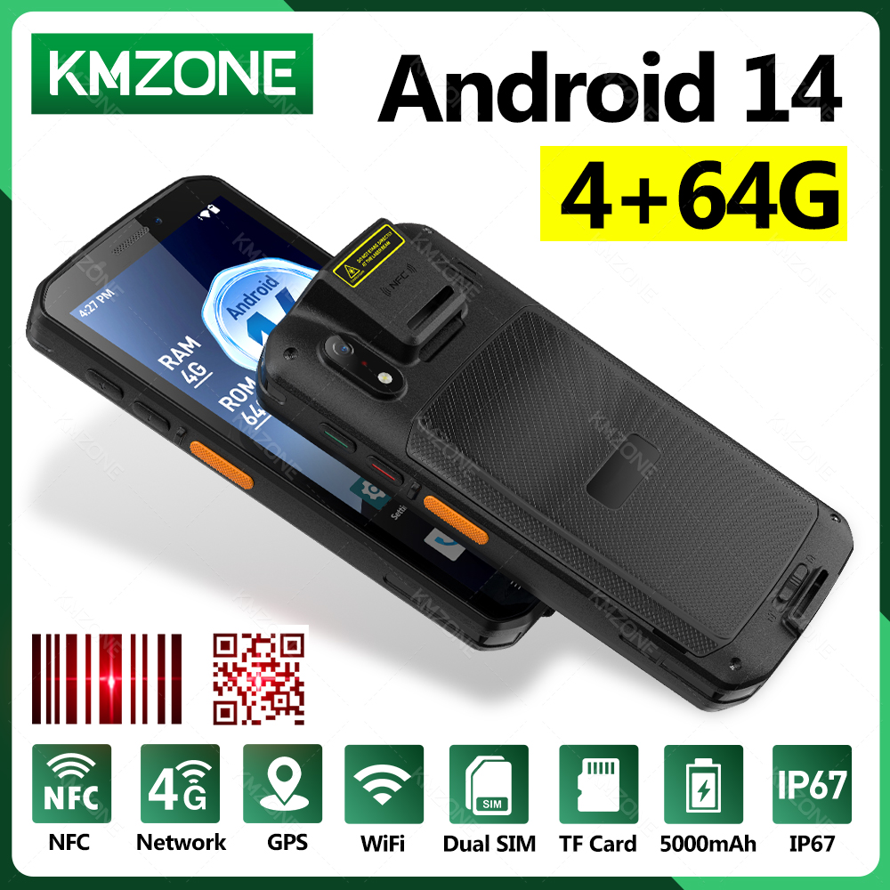Nfc Card Reader Vending - MTK6765 PDA Terminal Android 14 met