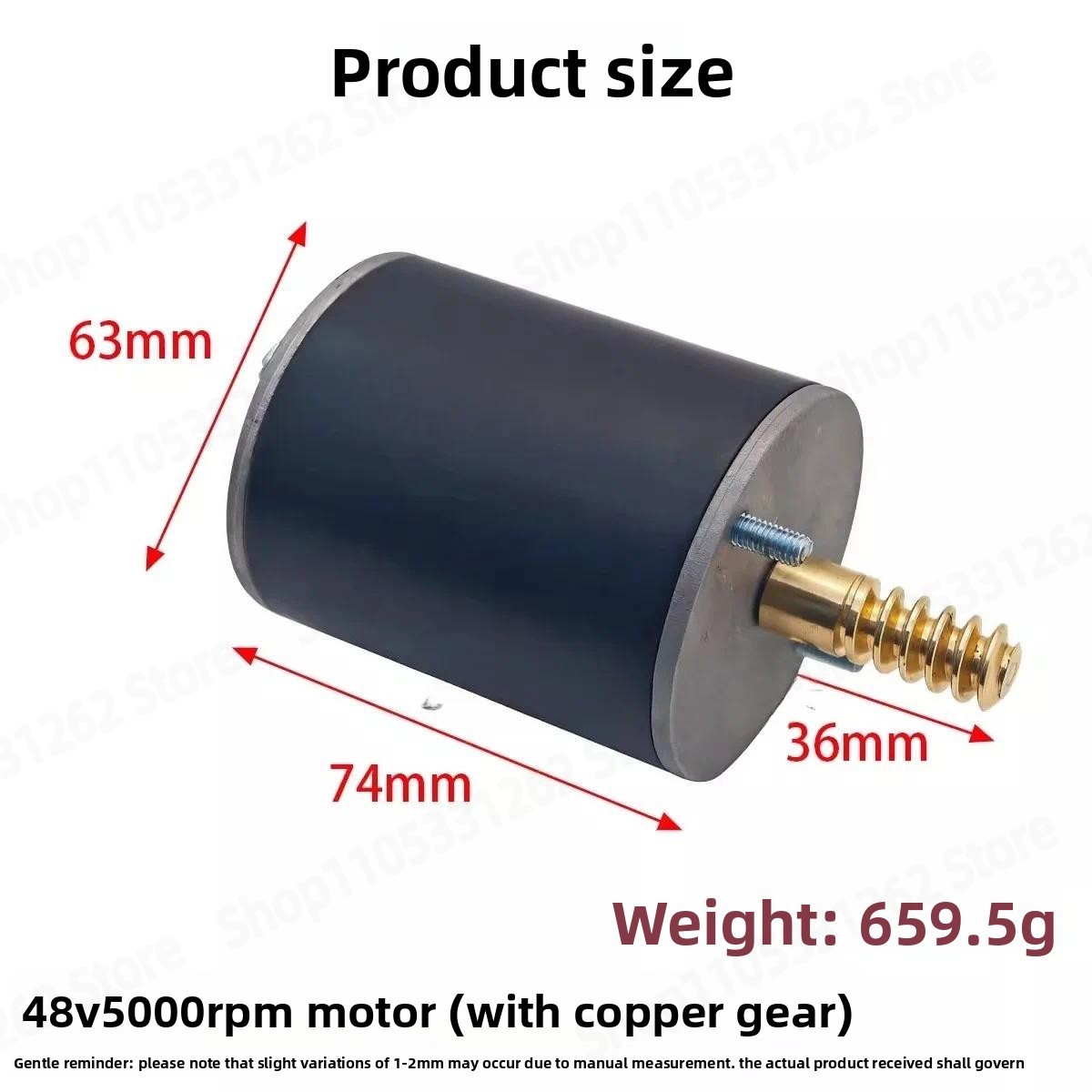 48V 5000RPM motor voor klauwma - Crane Claw Motor recensie en prijs