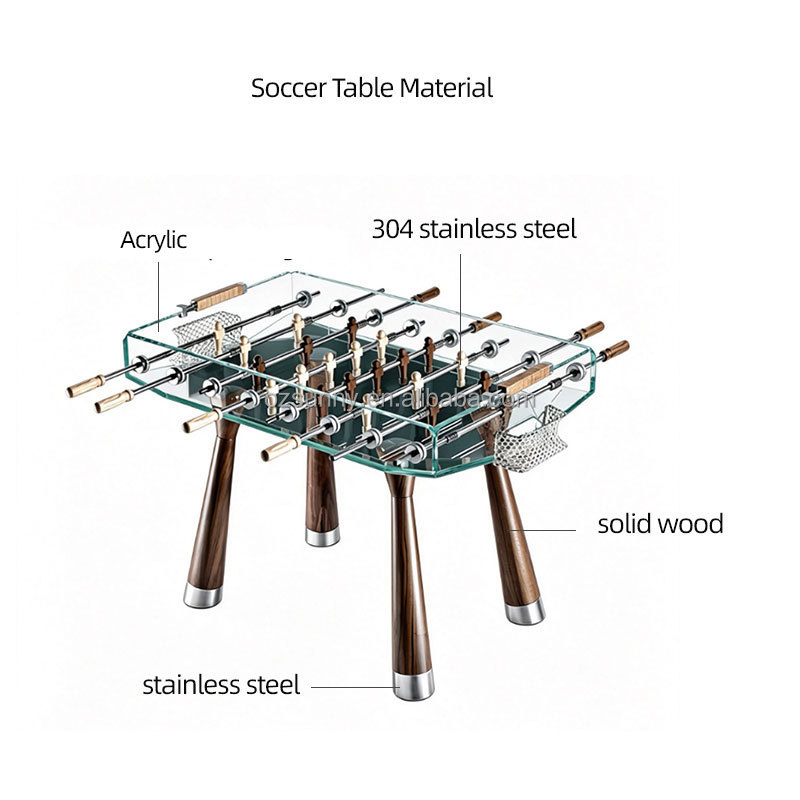 Professionele tafelvoetbaltafe - Foosball Table Commercial recensie en prijs