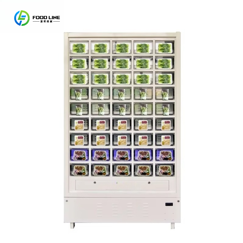 Verse voedsel, broodjes, fruit - Commercial Vending Machine recensie en prijs
